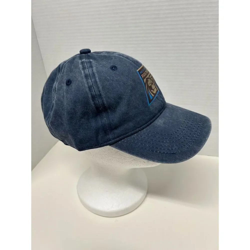 Unisex UFL Michigan Panthers Denim Strapback Baseball Cap Hat One Size